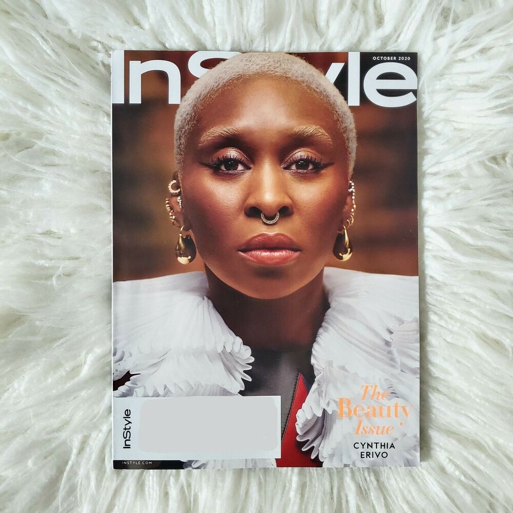 InStyle Magazine October 2020 - Cynthia Erivo